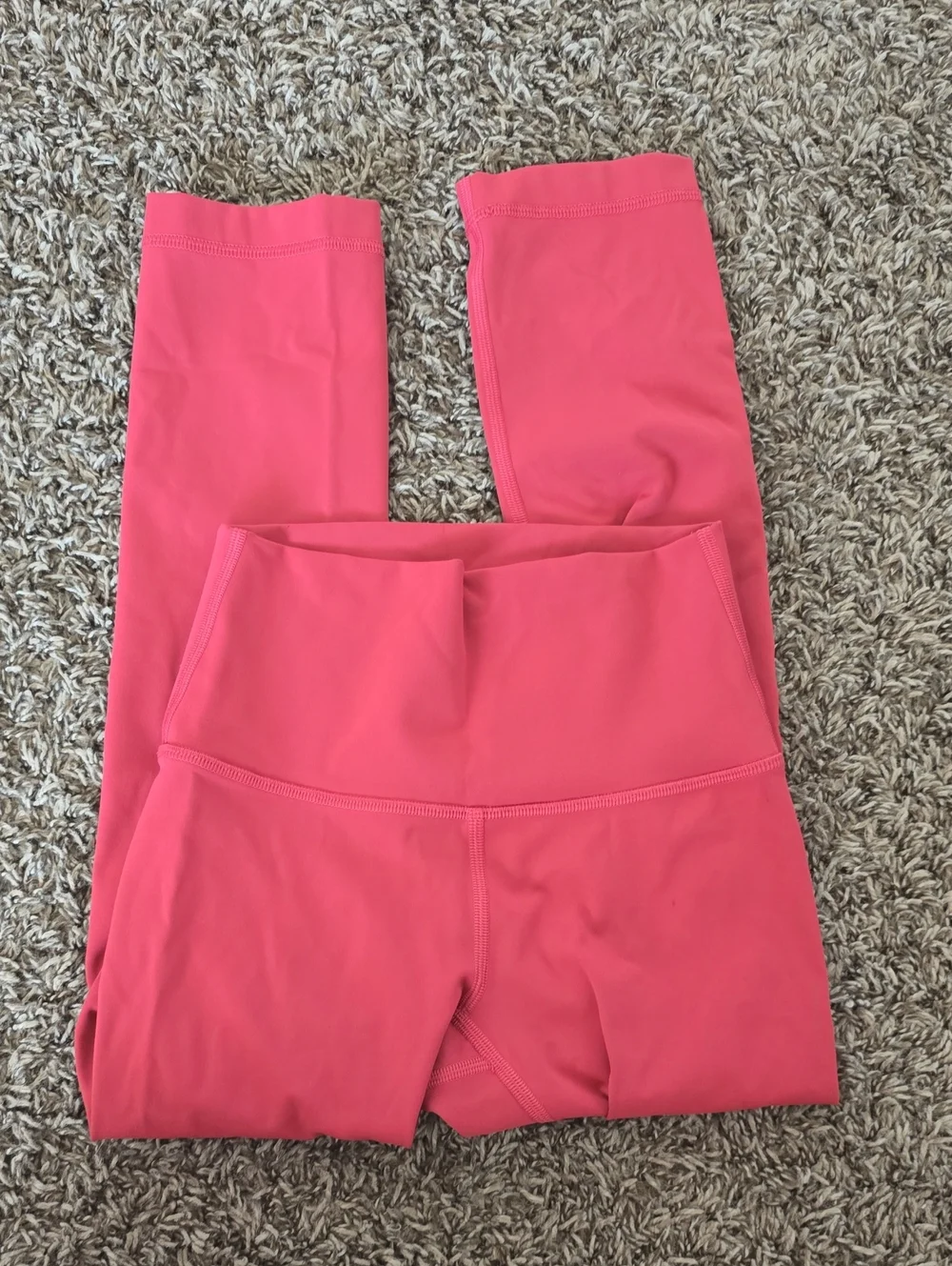 Lululemon Wunder Under Crop (Hi-Rise) in Vintage Rose